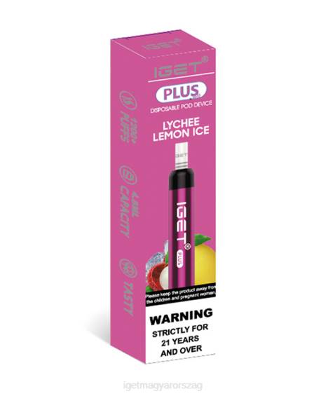 IGET Bar Shop plusz 08804B34 licsi citrom jég