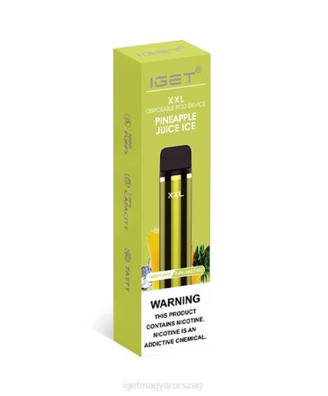 IGET Vape Europe xxl 08804B71 ananászlé jég