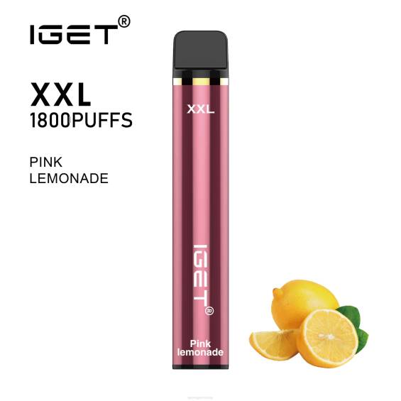 IGET Vape xxl 08804B72 rózsaszín limonádé