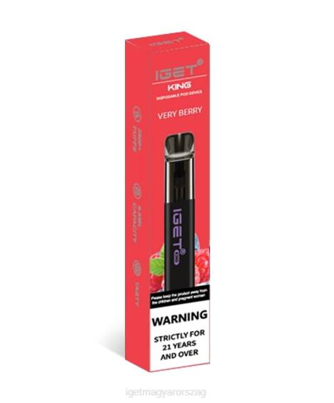 IGET Vape király 08804B122 nagyon bogyós