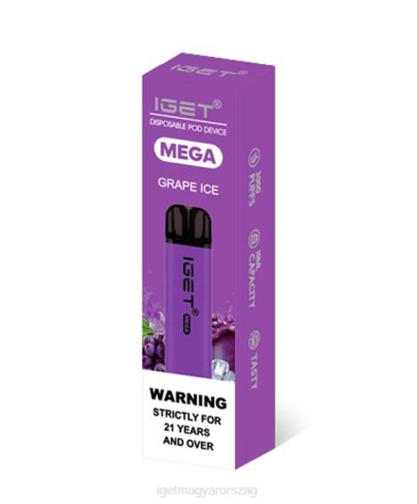 IGET Vape Bar mega 08804B130 szőlőjég