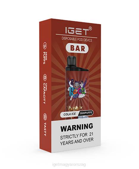 IGET Vape rúd 08804B156 kóla jég