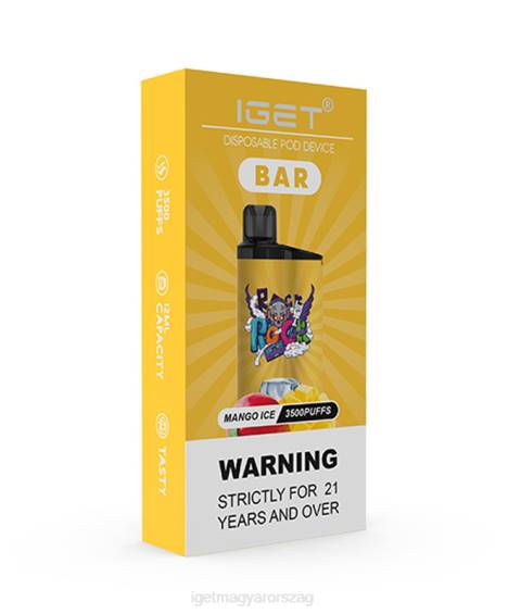 IGET Vape Bar rúd 08804B163 mangó jég