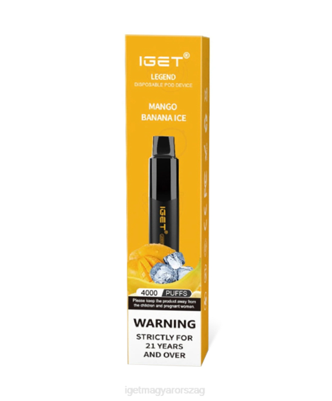 IGET Vape Europe legenda 08804B185 mangó banán jég