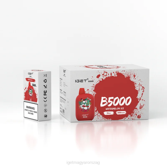 IGET Vape Europe b5000 08804B307 görögdinnye jég