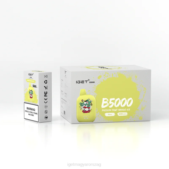 IGET Vape Flavours b5000 08804B312 maracuja mangó jég