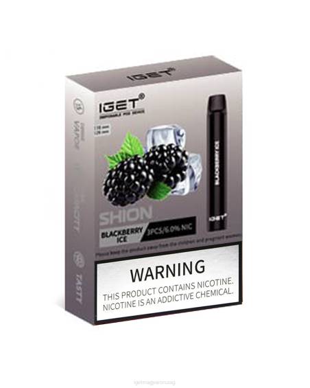 IGET Vape Shop 3 x pánt 08804B3 szederjég